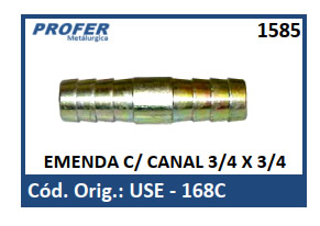 EMENDA C/ CANAL 3/4 X 3/4