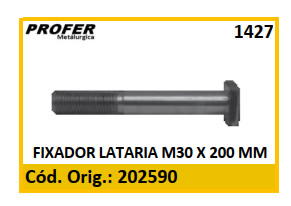 FIXADOR LATARIA M30 X 200 MM