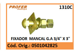 FIXADOR MANCAL G.A 3/4 X 3