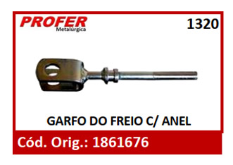 GARFO DO FREIO C/ ANEL