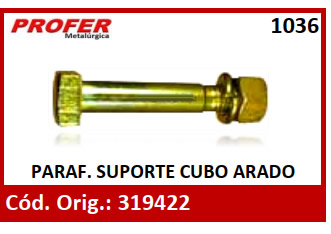 PARAF. SUPORTE CUBO ARADO