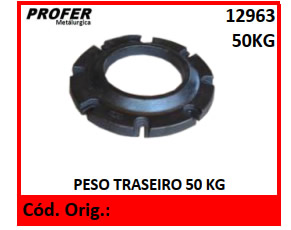 PESO TRASEIRO 50 KG